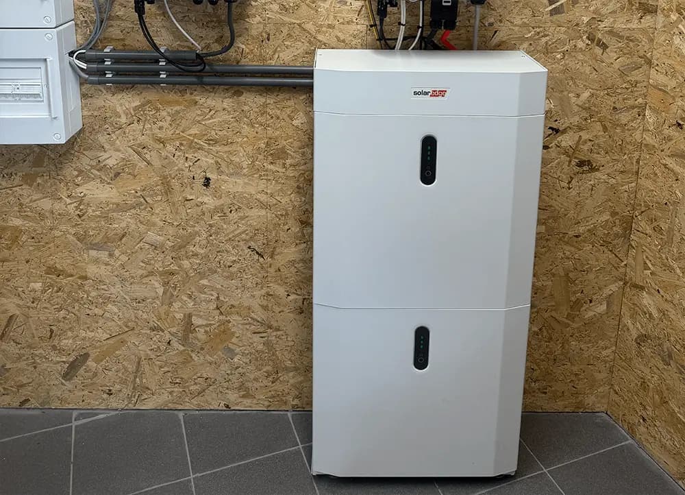 Thuisbatterij installatie